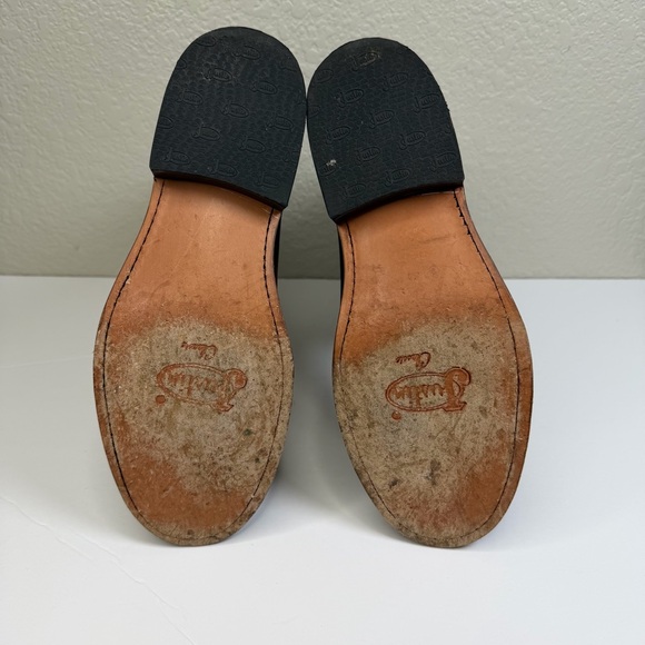 Justin Women’s Tan Water Buffalo Holland 10” Roper Western Leather Boots Sz 8.5B - Picture 11 of 11